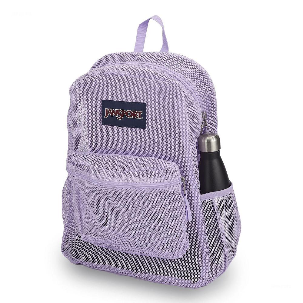 Sac à Dos Scolaire JanSport ECO MESH PACK Violette | EZD-31639324